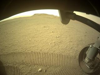 View image taken on Mars, Mars Perseverance Sol 433: Front Right Hazard Avoidance Camera (Hazcam)