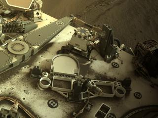 View image taken on Mars, Mars Perseverance Sol 437: Left Navigation Camera (Navcam)
