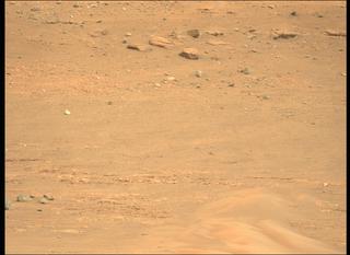 View image taken on Mars, Mars Perseverance Sol 437: Left Mastcam-Z Camera