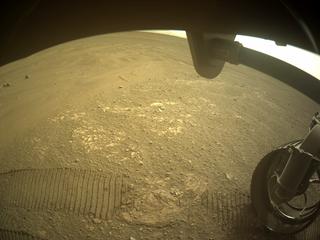 View image taken on Mars, Mars Perseverance Sol 441: Front Right Hazard Avoidance Camera (Hazcam)
