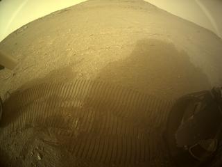 View image taken on Mars, Mars Perseverance Sol 441: Rear Right Hazard Avoidance Camera (Hazcam)