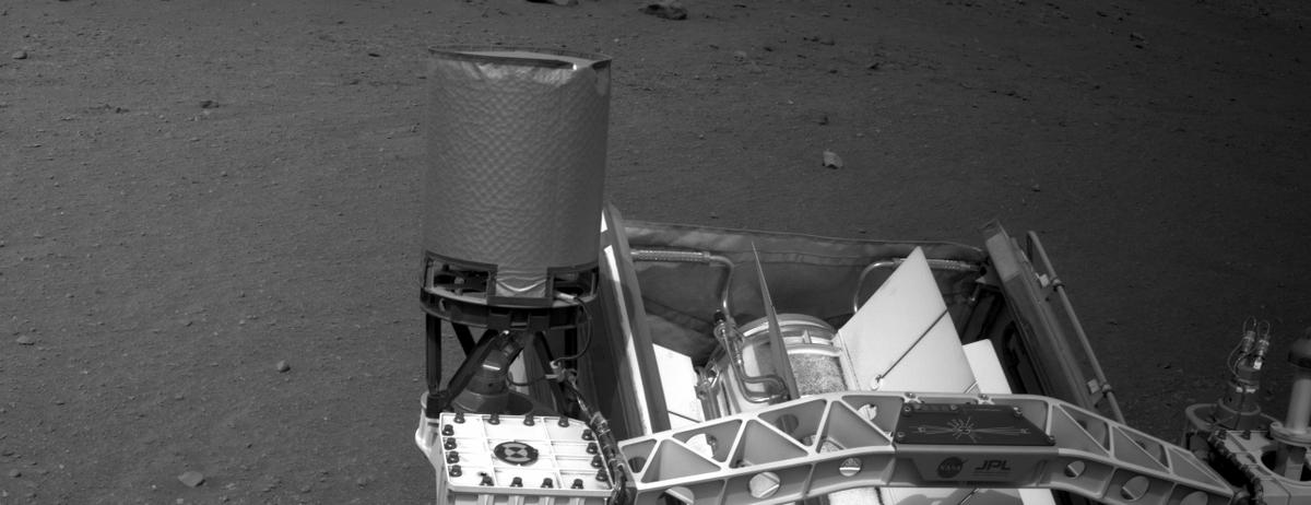 This image was taken by NAVCAM_LEFT onboard NASA's Mars rover Perseverance on Sol 442