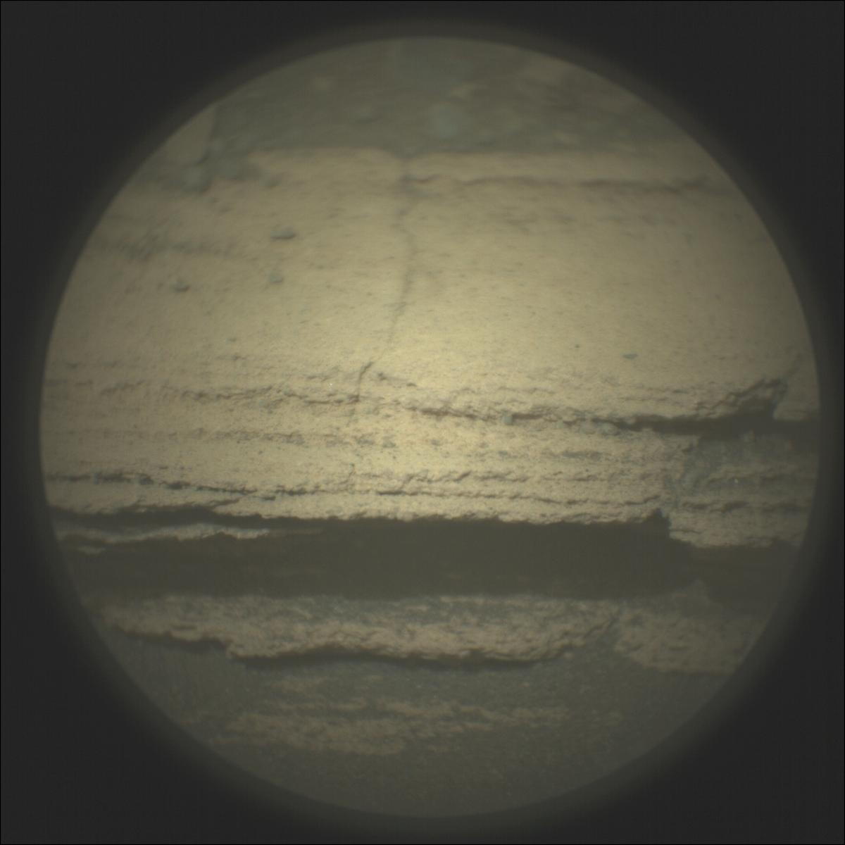 This image was taken by SUPERCAM_RMI onboard NASA's Mars rover Perseverance on Sol 443
