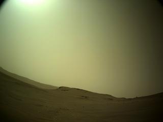 View image taken on Mars, Mars Perseverance Sol 445: Left Navigation Camera (Navcam)
