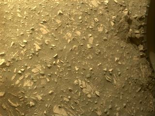 View image taken on Mars, Mars Perseverance Sol 446: Front Left Hazard Avoidance Camera (Hazcam)