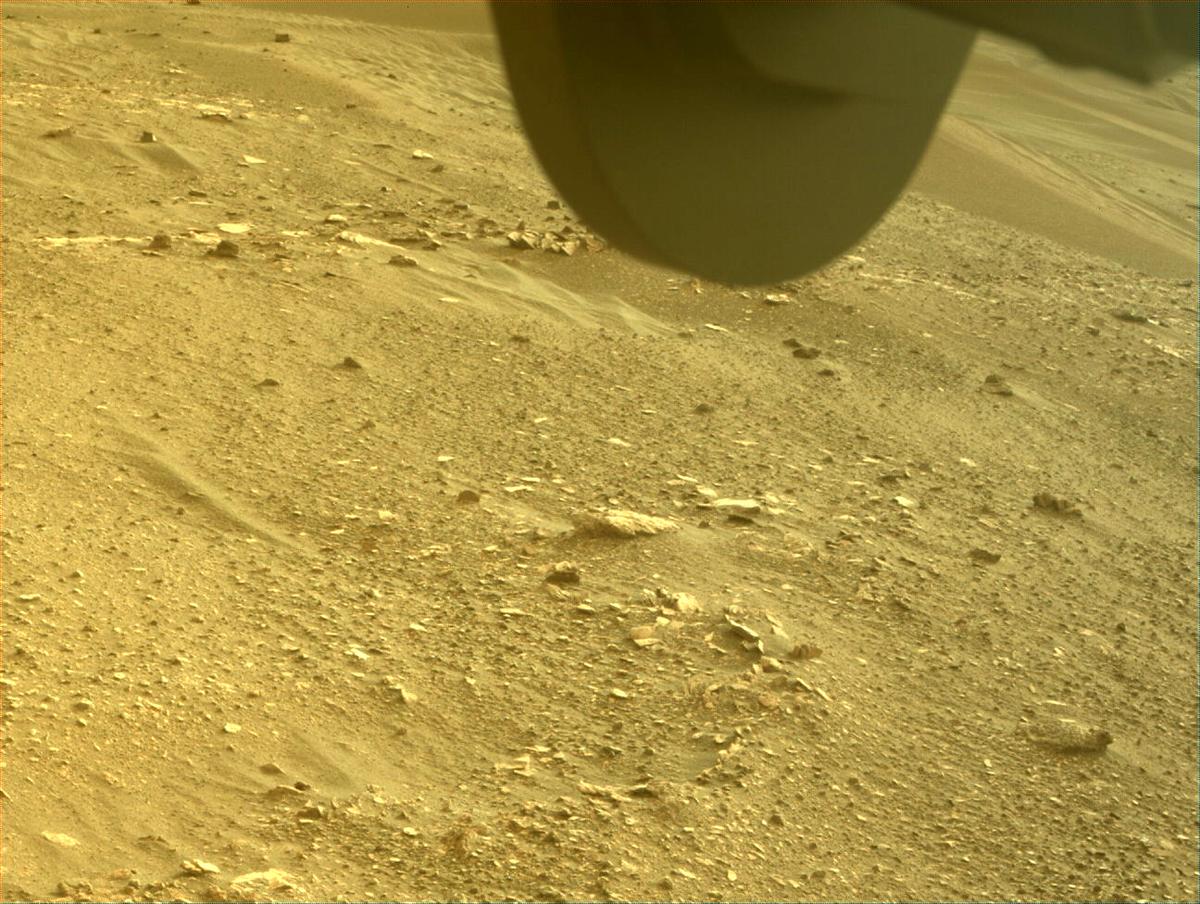 This image was taken by FRONT_HAZCAM_RIGHT_A onboard NASA's Mars rover Perseverance on Sol 448