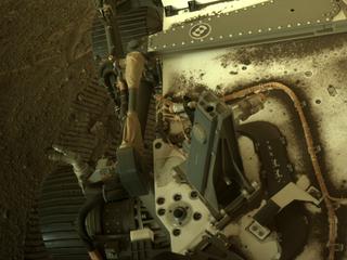 View image taken on Mars, Mars Perseverance Sol 448: Right Navigation Camera (Navcam)