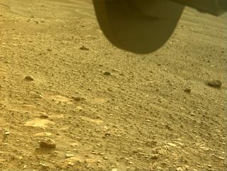 View image taken on Mars, Mars Perseverance Sol 449: Front Right Hazard Avoidance Camera (Hazcam)