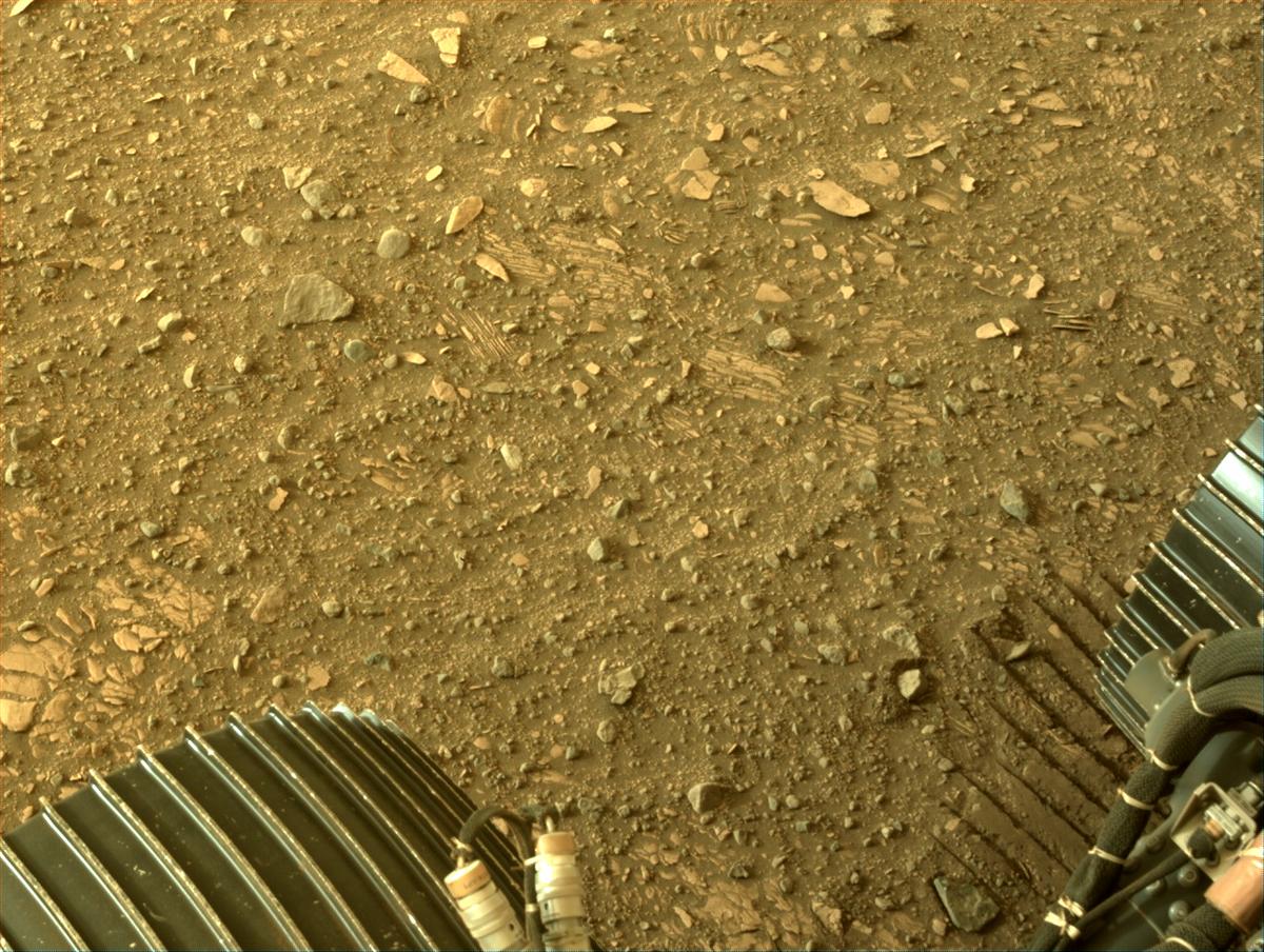 This image was taken by NAVCAM_RIGHT onboard NASA's Mars rover Perseverance on Sol 449