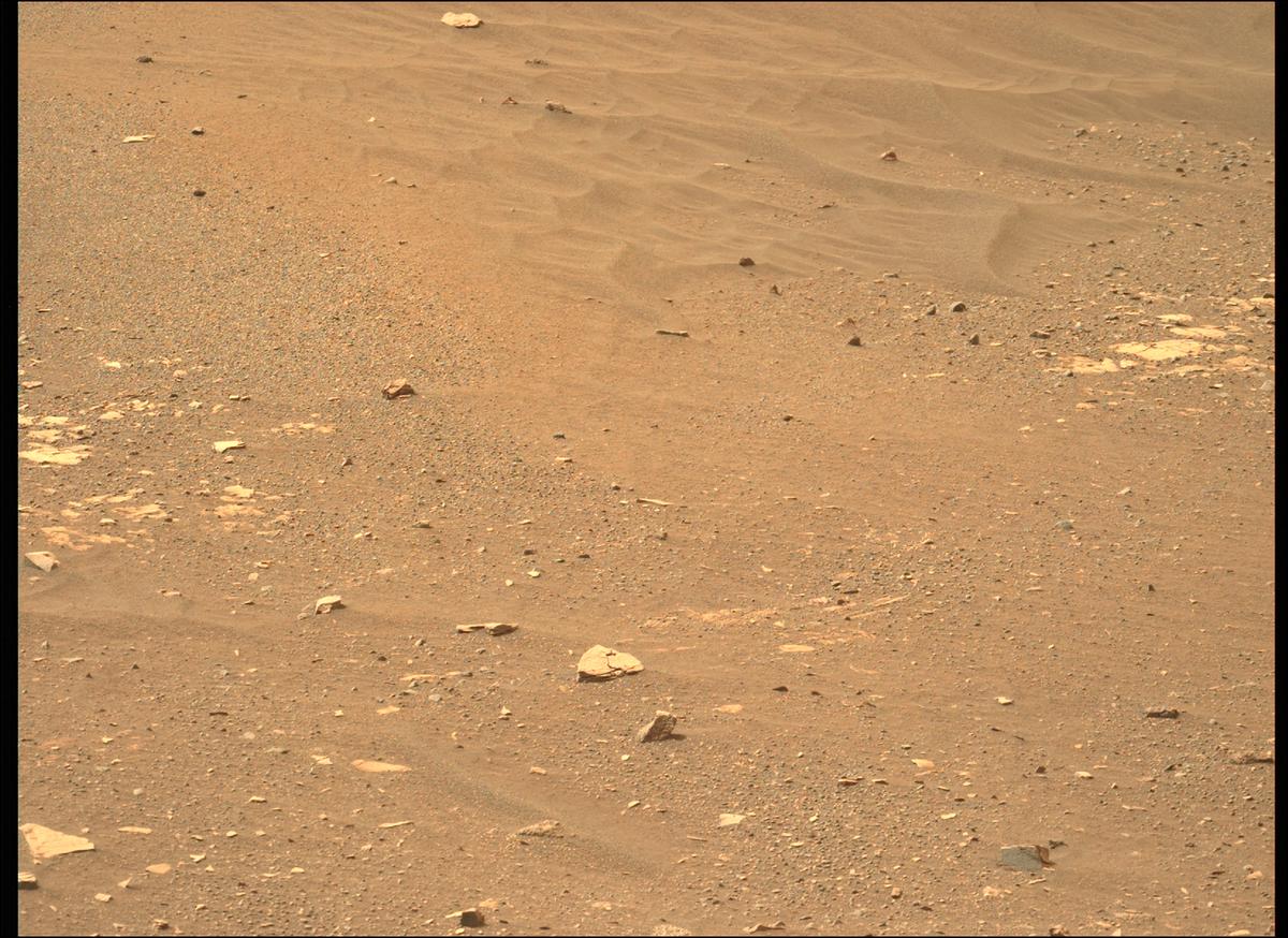 This image was taken by MCZ_LEFT onboard NASA's Mars rover Perseverance on Sol 449