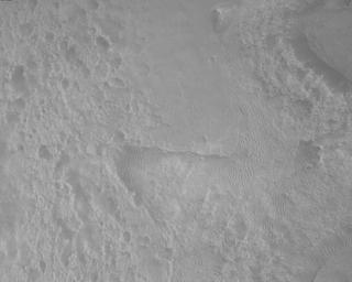 View image taken on Mars, Mars Perseverance Sol 450: Rover Down-Look Camera
