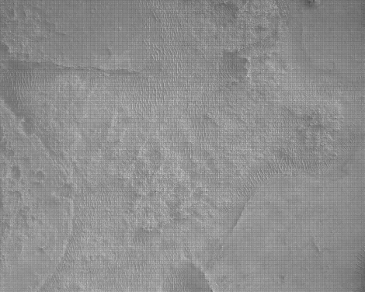 This image was taken by EDL_RDCAM onboard NASA's Mars rover Perseverance on Sol 450