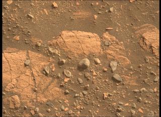 View image taken on Mars, Mars Perseverance Sol 451: Left Mastcam-Z Camera