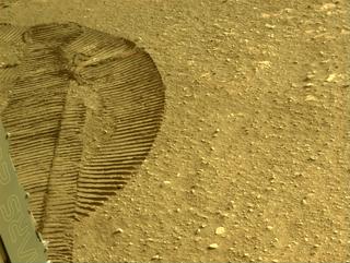 View image taken on Mars, Mars Perseverance Sol 452: Left Navigation Camera (Navcam)