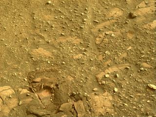 View image taken on Mars, Mars Perseverance Sol 452: Right Navigation Camera (Navcam)