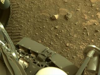 View image taken on Mars, Mars Perseverance Sol 452: Right Navigation Camera (Navcam)