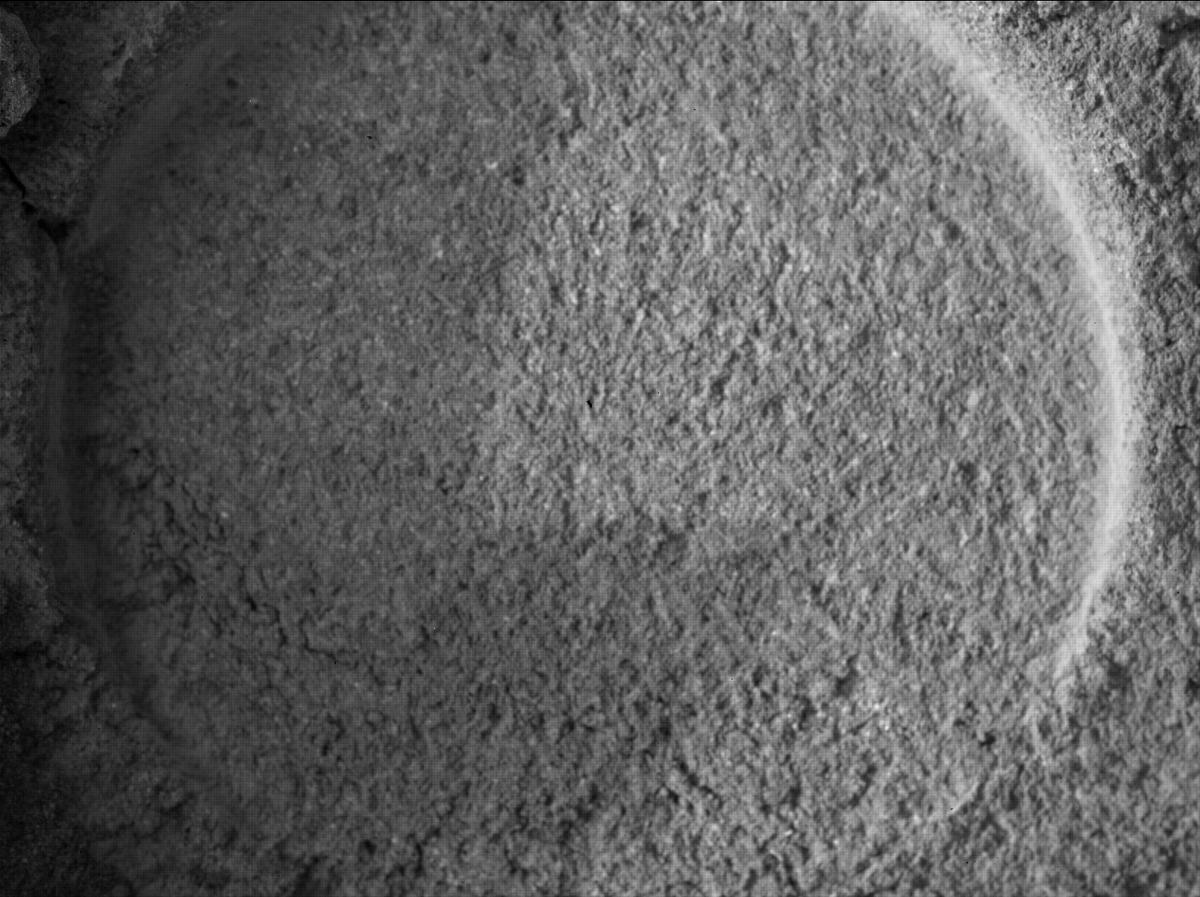 This image was taken by SHERLOC_WATSON onboard NASA's Mars rover Perseverance on Sol 452