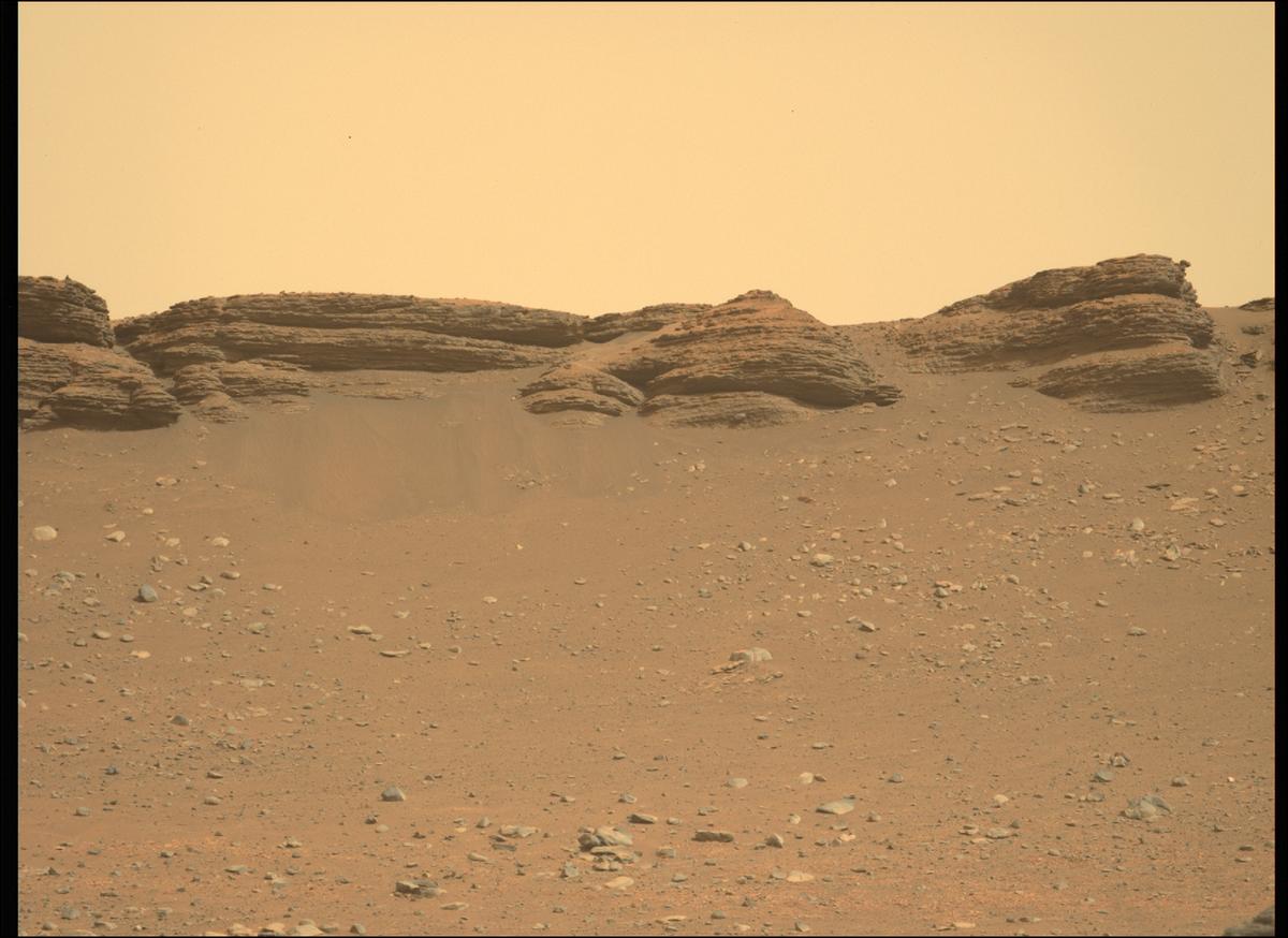 This image was taken by MCZ_LEFT onboard NASA's Mars rover Perseverance on Sol 452