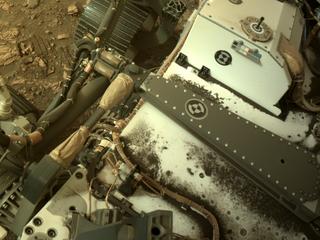 View image taken on Mars, Mars Perseverance Sol 455: Right Navigation Camera (Navcam)