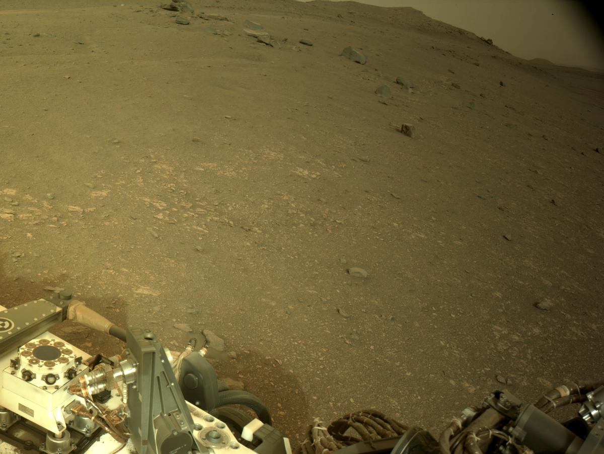 This image was taken by NAVCAM_RIGHT onboard NASA's Mars rover Perseverance on Sol 455