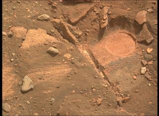 View image taken on Mars, Mars Perseverance Sol 455: Left Mastcam-Z Camera