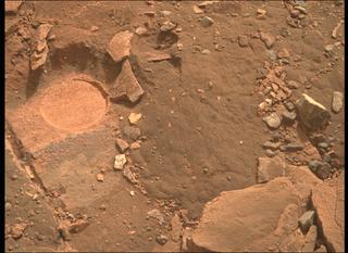 View image taken on Mars, Mars Perseverance Sol 455: Right Mastcam-Z Camera