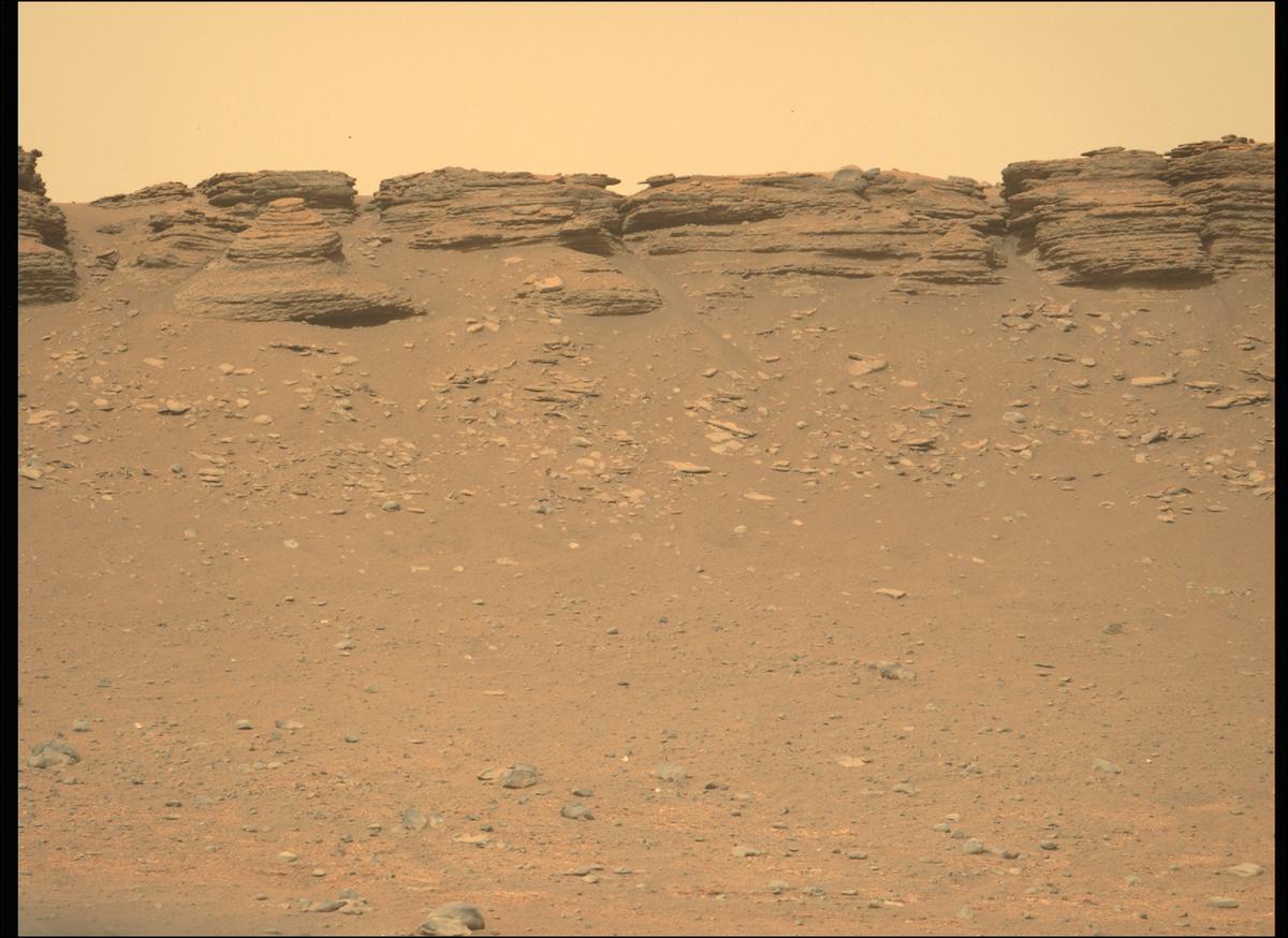 This image was taken by MCZ_LEFT onboard NASA's Mars rover Perseverance on Sol 456