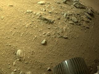 View image taken on Mars, Mars Perseverance Sol 457: Left Navigation Camera (Navcam)