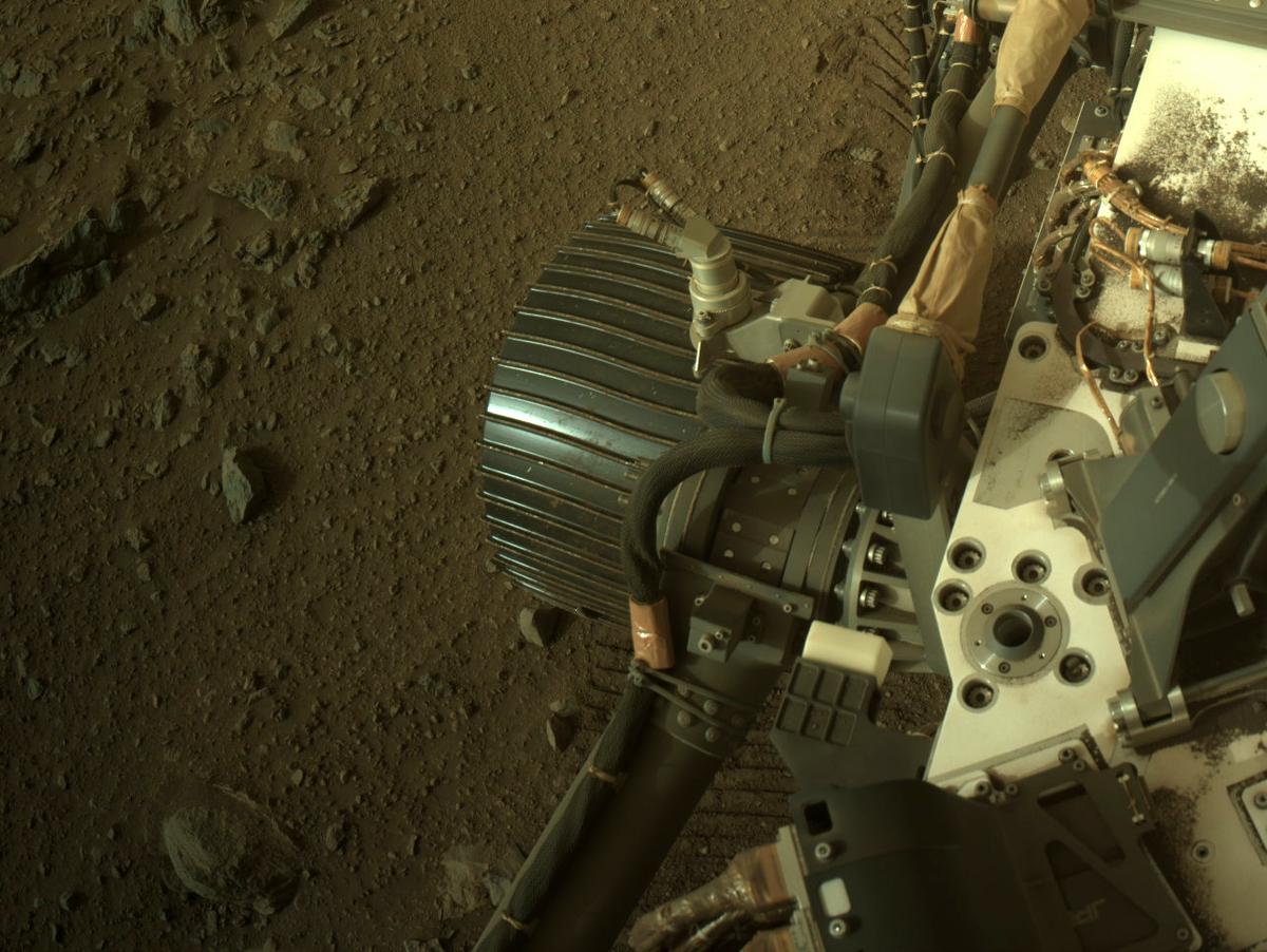 This image was taken by NAVCAM_RIGHT onboard NASA's Mars rover Perseverance on Sol 457