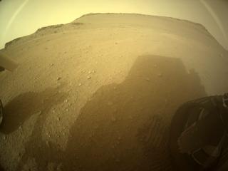 View image taken on Mars, Mars Perseverance Sol 457: Rear Right Hazard Avoidance Camera (Hazcam)