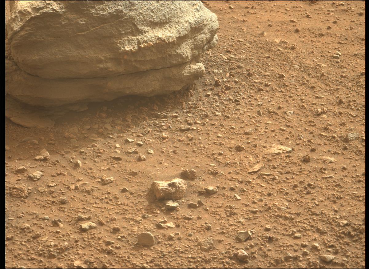 This image was taken by MCZ_LEFT onboard NASA's Mars rover Perseverance on Sol 458