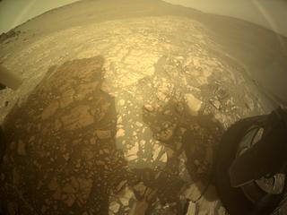 View image taken on Mars, Mars Perseverance Sol 461: Rear Right Hazard Avoidance Camera (Hazcam)