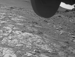 View image taken on Mars, Mars Perseverance Sol 463: Front Right Hazard Avoidance Camera (Hazcam)