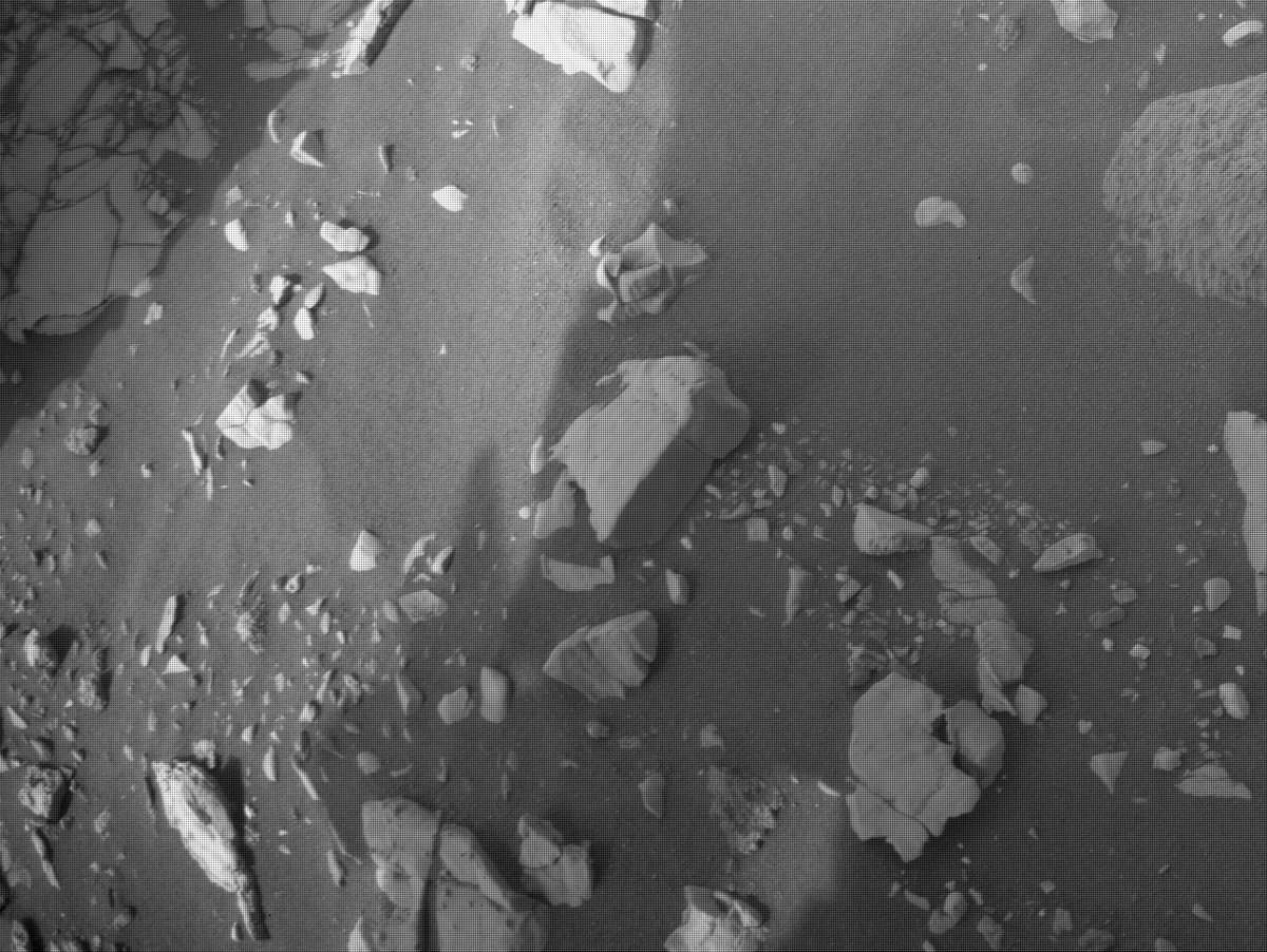 This image was taken by FRONT_HAZCAM_RIGHT_A onboard NASA's Mars rover Perseverance on Sol 464