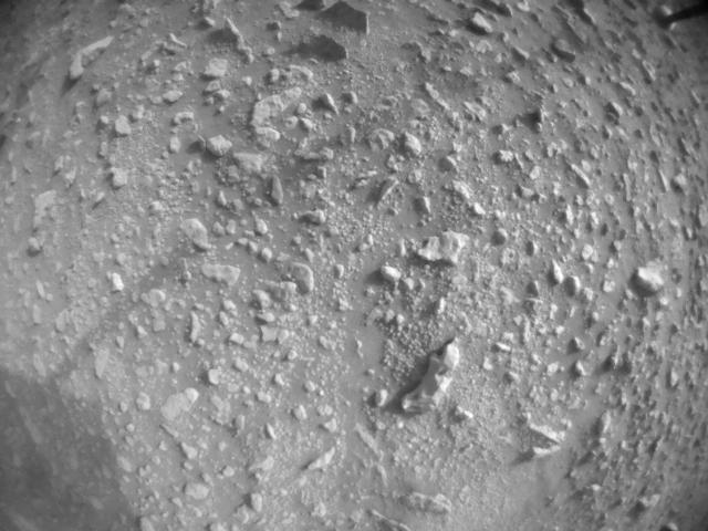 This image was taken by HELI_NAV onboard NASA's Mars rover Perseverance on Sol 465