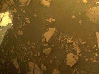 View image taken on Mars, Mars Perseverance Sol 471: Front Right Hazard Avoidance Camera (Hazcam)