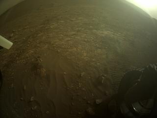 View image taken on Mars, Mars Perseverance Sol 477: Rear Right Hazard Avoidance Camera (Hazcam)
