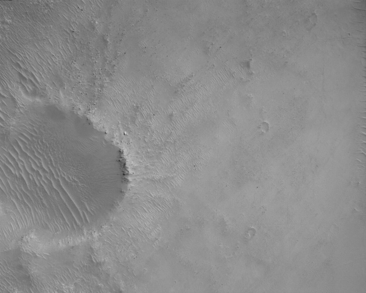 This image was taken by EDL_RDCAM onboard NASA's Mars rover Perseverance on Sol 478