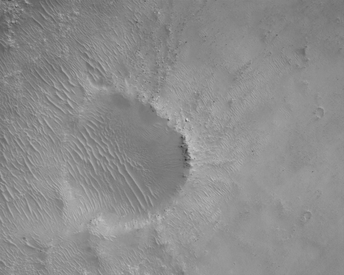 This image was taken by EDL_RDCAM onboard NASA's Mars rover Perseverance on Sol 478