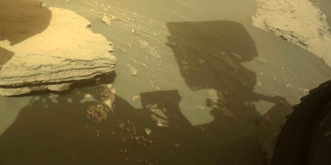 This image was taken by FRONT_HAZCAM_RIGHT_A onboard NASA's Mars rover Perseverance on Sol 482