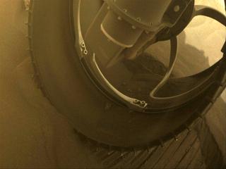 View image taken on Mars, Mars Perseverance Sol 482: Front Right Hazard Avoidance Camera (Hazcam)