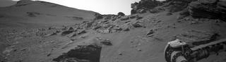 View image taken on Mars, Mars Perseverance Sol 488: Left Navigation Camera (Navcam)