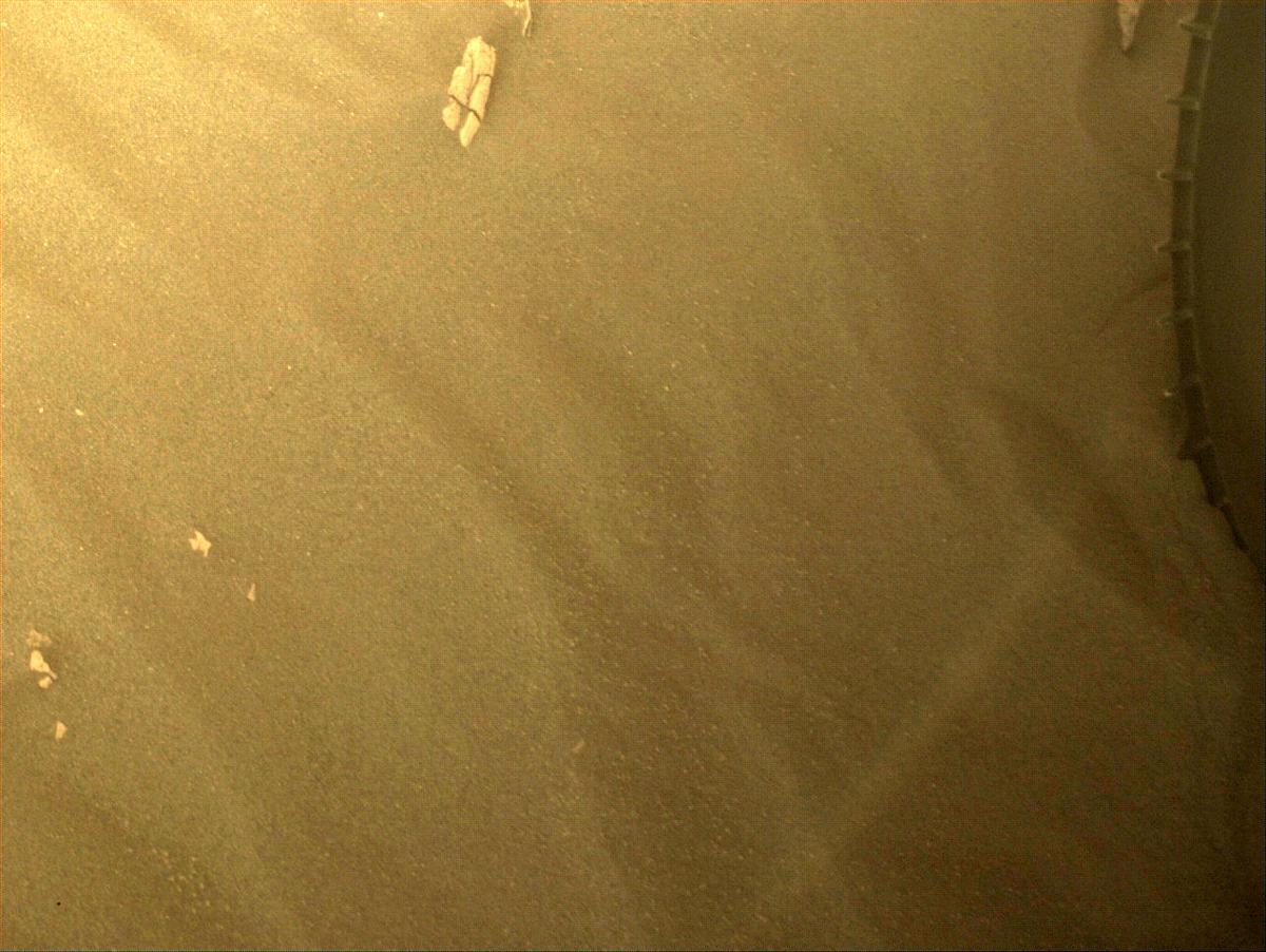 This image was taken by FRONT_HAZCAM_LEFT_A onboard NASA's Mars rover Perseverance on Sol 490