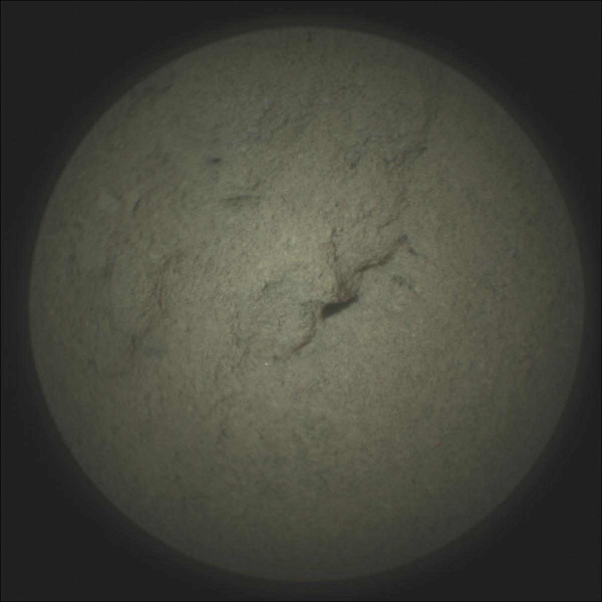 This image was taken by SUPERCAM_RMI onboard NASA's Mars rover Perseverance on Sol 492