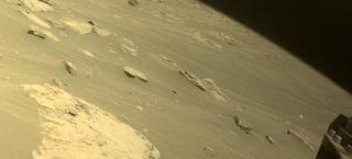 View image taken on Mars, Mars Perseverance Sol 494: Front Right Hazard Avoidance Camera (Hazcam)