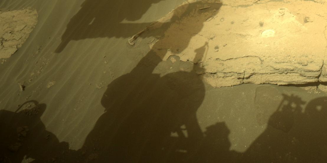 This image was taken by FRONT_HAZCAM_RIGHT_A onboard NASA's Mars rover Perseverance on Sol 494