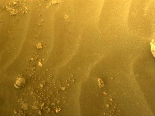 View image taken on Mars, Mars Perseverance Sol 495: Front Left Hazard Avoidance Camera (Hazcam)
