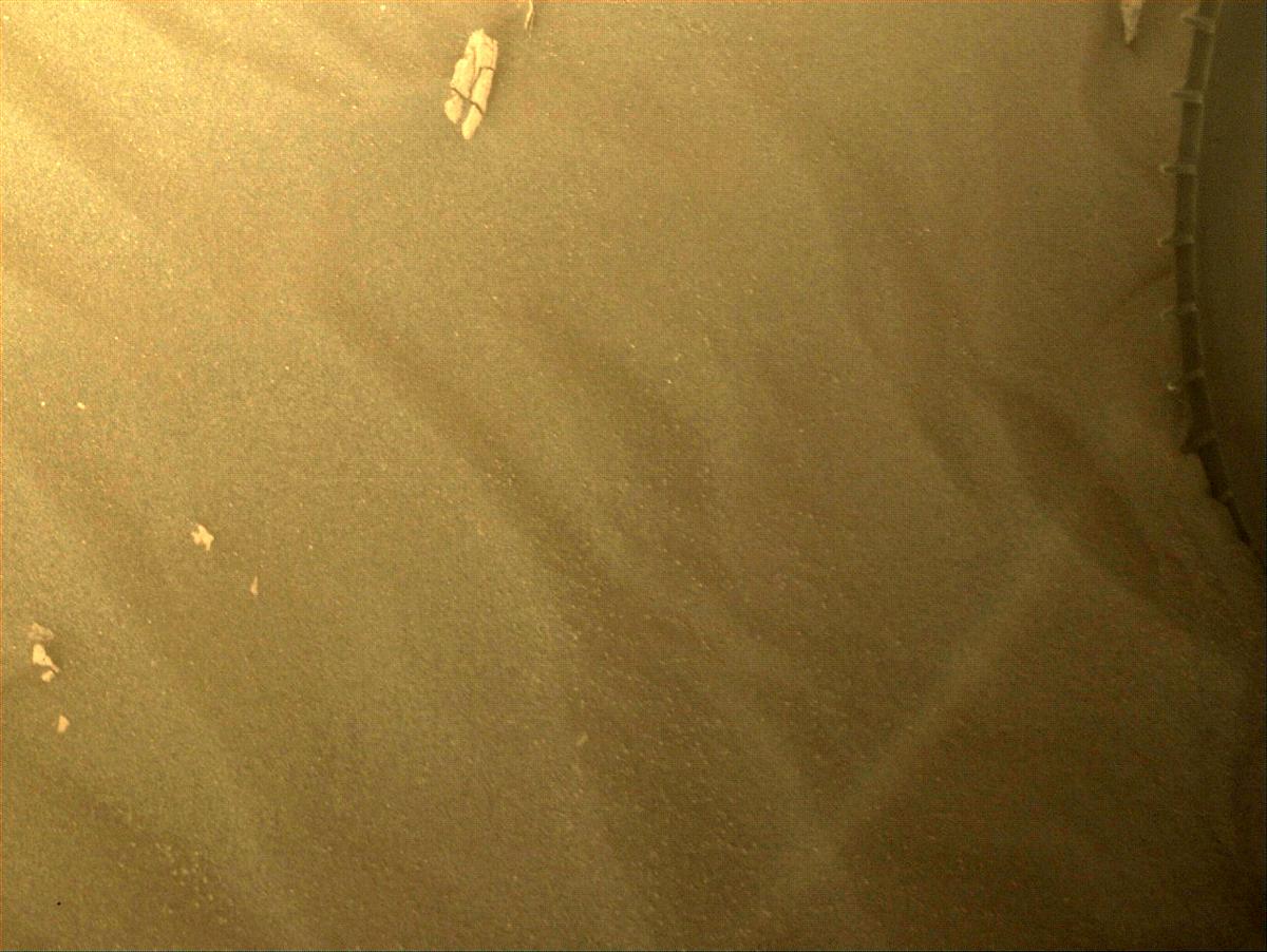 This image was taken by FRONT_HAZCAM_LEFT_A onboard NASA's Mars rover Perseverance on Sol 495