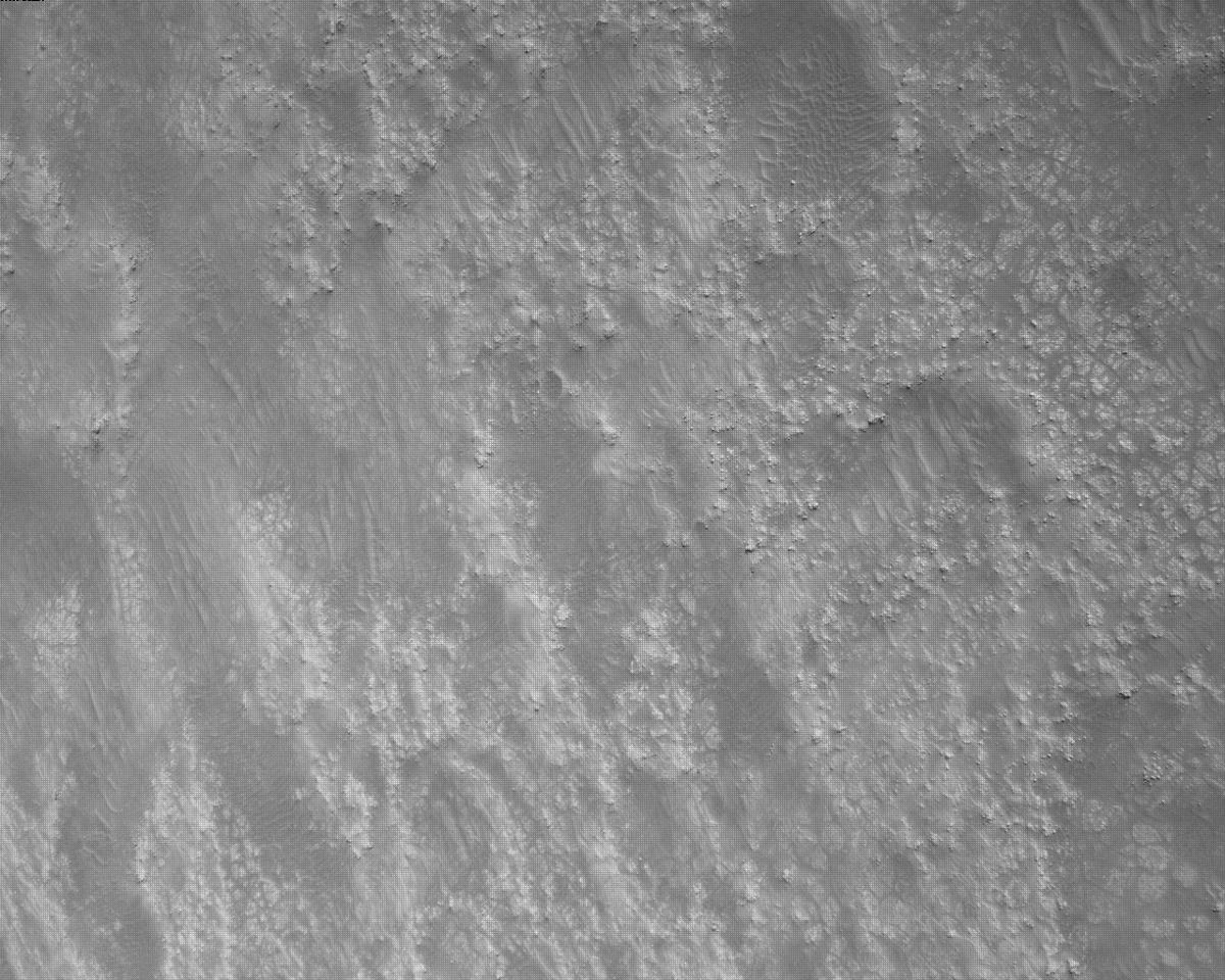 This image was taken by EDL_RDCAM onboard NASA's Mars rover Perseverance on Sol 496