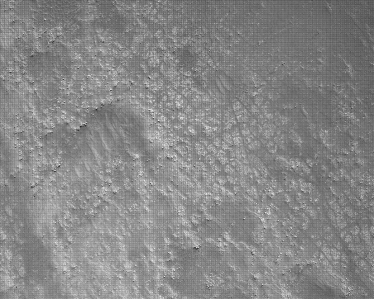This image was taken by EDL_RDCAM onboard NASA's Mars rover Perseverance on Sol 496